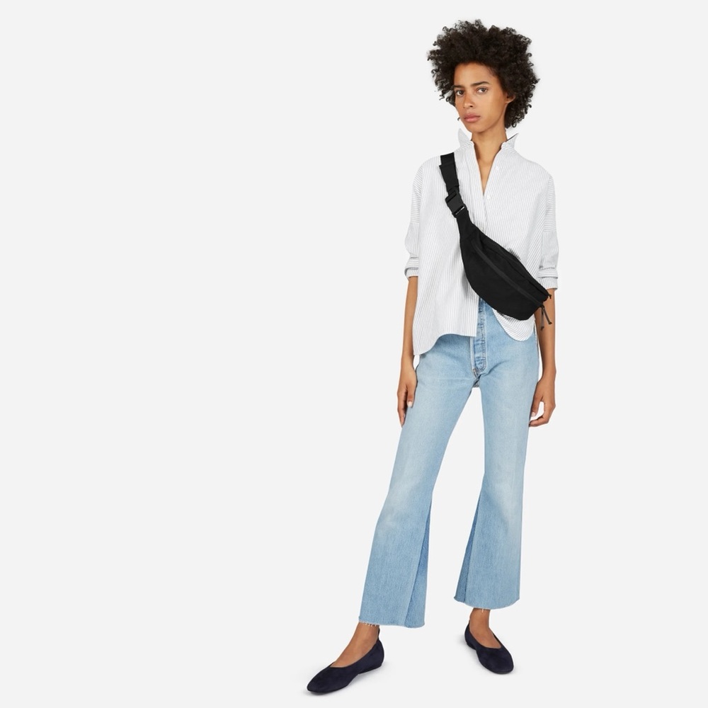 Everlane Nylon crossbody bag / Fanny pack in black